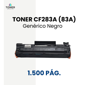 Toner HP CF283A (83A)  - negro