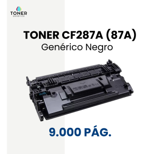 Toner HP CF287A (87A) - negro