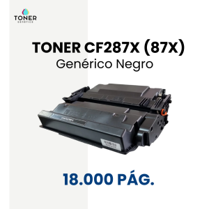 Toner HP CF287X (87X) negro