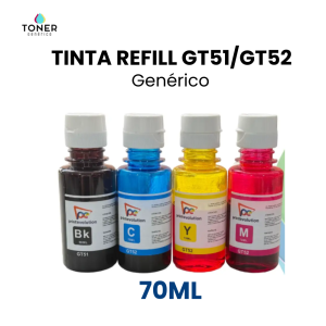 Tinta GT51/GT52 HP