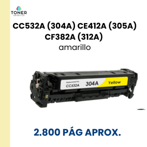 toner-HP-CC532A-304A-CE412A-305a-CF382A-312A-amarillo