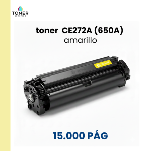 TONER-CE271A-650A-amarillo