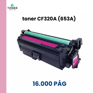 Toner HP CF323A (653A) Magenta